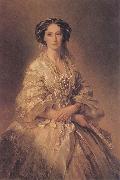 Franz Xaver Winterhalter Portrait of Empress Maria Alexandrovna oil painting